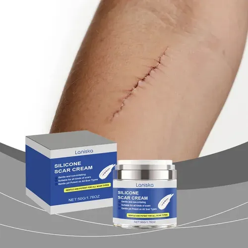 Crema De Silicona For Cicatrices Crema Reparadora De La /-