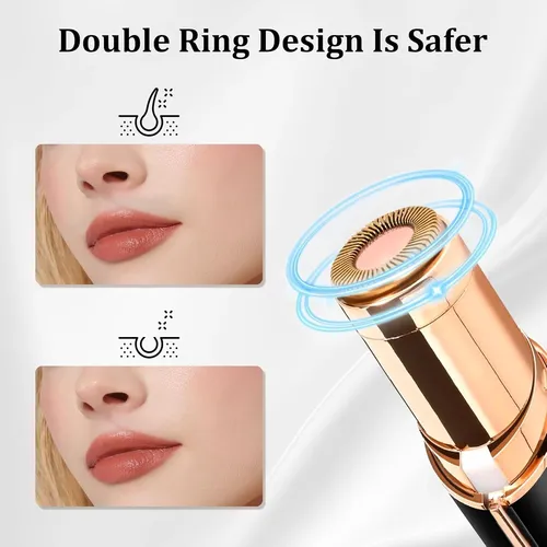 Depiladora Eléctrica Recargable Mujer Facial Painless