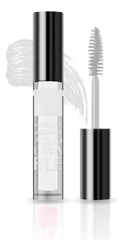 Máscara Para Pestañas Acuolavable Xúlu Cosméticos Negro Gel Color Blanco