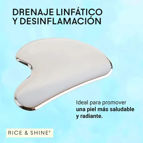 Lii Y, Masajeador Facial De Acero Inoxidable |