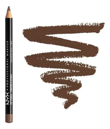 Delineador De Labios Nyx Professional Makeup Slim Lip Pencil tono Espresso