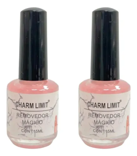 Removedor Magico Para Semipermanente De Charm Limit 15ml X6