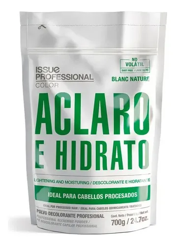 Polvo Decolorante Issue Blanc Nature Cabello Procesado X700g