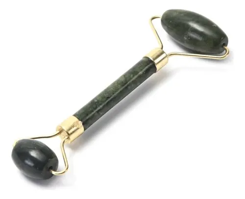 Rodillo Roller Facial Rostro Masajeador Jade Doble Skin Care