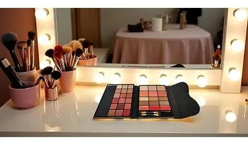 Paleta 33 Colores Con Rubor E Iluminador  Maquillaje