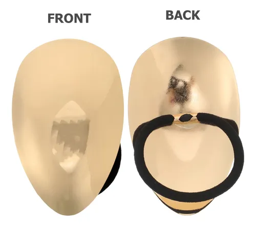 Cintas Para Cabello Metálicas En Forma Ovalada Y Geométrica