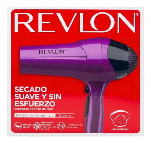 Secador De Pelo Revlon Rvdr773pla2a 2000w Color Violeta
