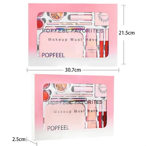 Set De Maquillaje Popfeel, Combinación De Sombras De Ojos, R