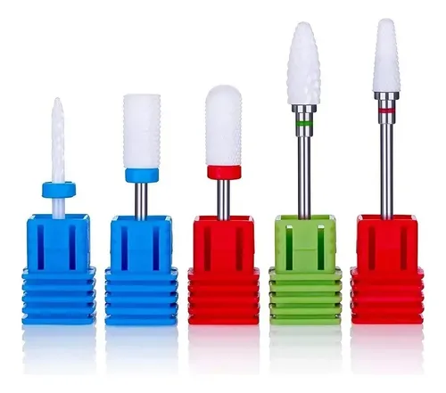 Juego Brocas Uñas Lima Pulidor Drill Cerámica Fresa