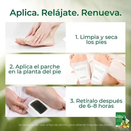 Parches Desintoxicantes Para Pies X12 South Moon