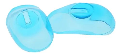 Protector De Orejas De Silicona Transparente Para Cabello