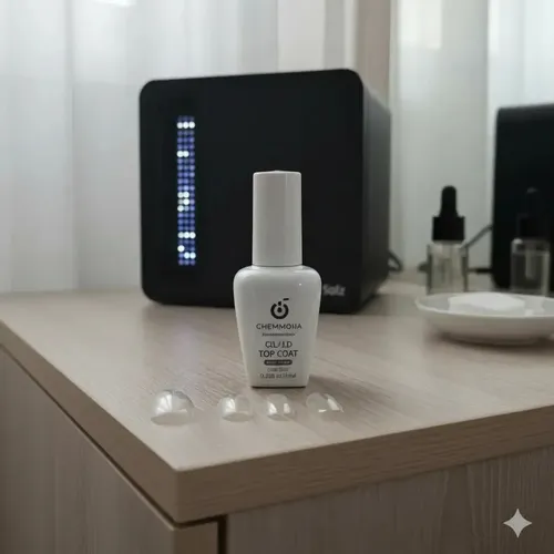 Top Coat Gel Uv Led Brillante Secado Rápido Finalizador Uñas