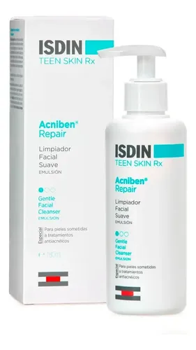 Limpiador facial suave Repair Emulsion 180ml Isdin