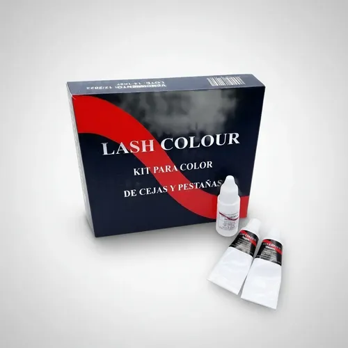 Kit Lash Color Tintura Pestañas Y Cejas