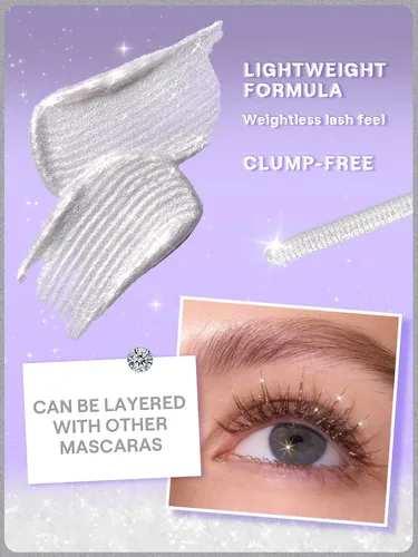 Máscara Sheglam Crystal Gaze Glitter Resistente Al Agua Y De