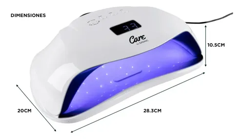 Cabina Horno Uv Led 72 Watts Gel Esmalte Semipermanentes Uña