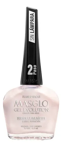 Esmalte Semipermanente Gel Evolution Blanco Nacar