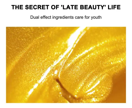 Mascarilla Facial 24k Piel Muerta Eliminación Hidratante Oro