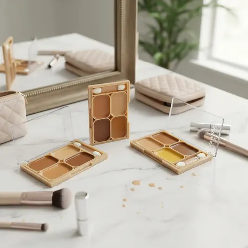 Set 3 Paleta Maquillaje Corrector Concealer Your Way Pink 21