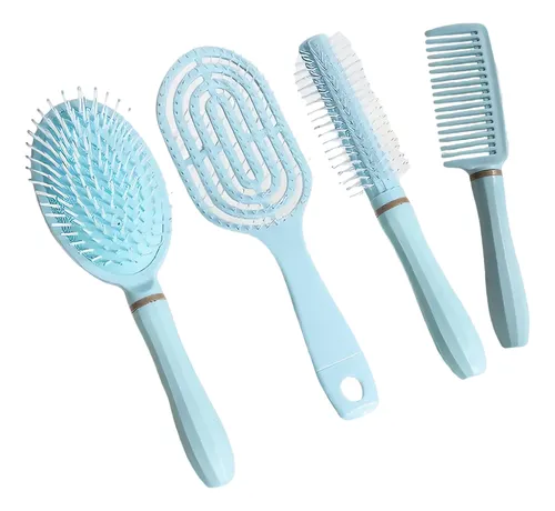 Peines Massage Comb Genéricos Para Cabello Suave Celeste