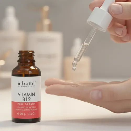 Idraet Serum Vitamina B12 Anti Rojeces Piel Sensible Rosacea