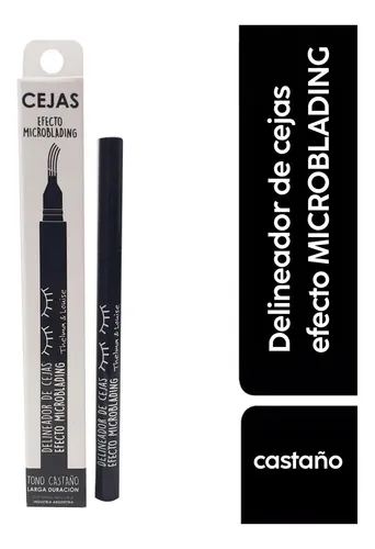 Kit X 2 Delineador De Cejas Microblanding Castaño Tyl