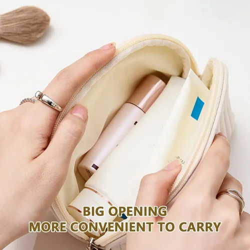 D Bolsas De Maquillaje For Mujeres Que Viajan Organizador~