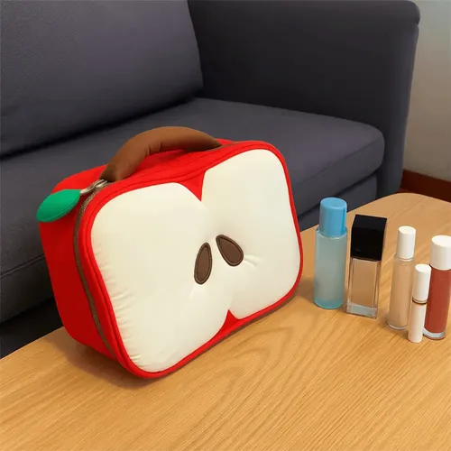 Aa. Bolsa De Maquillaje Con Estampado De Frutas, Bolsa Lkjh