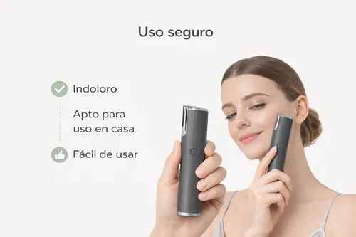 Depilador Facial Eléctrico Dermaplaning Recargable Usb Mujer