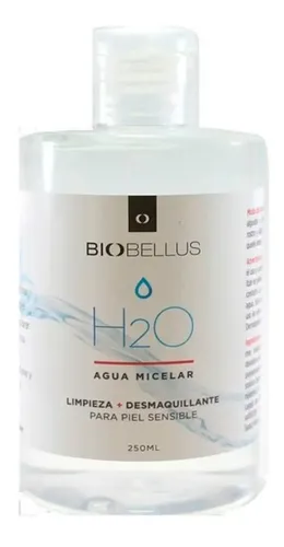 Biobellus H2o Agua Micelar Desmaquillante Facial 250ml
