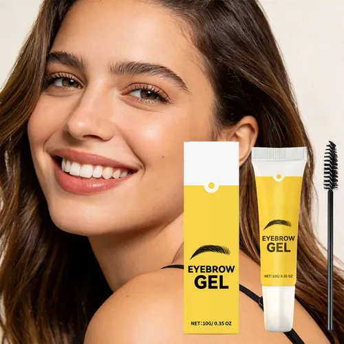 Gel Para Peinar Cejas, Impermeable, Aspecto Natural, 10 G A
