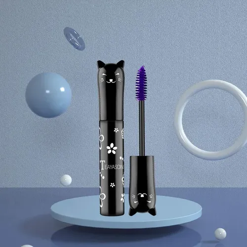 Cosméticos Del Rimel De Las Pestañas De La Fibra De Seda
