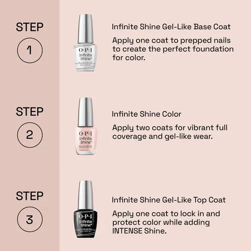 Esmalte De Uñas Opi Infinite Shine Base Y Top Coat 2pc