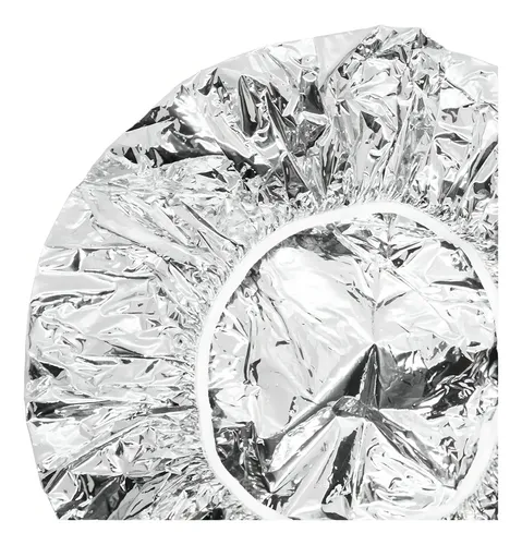 Gorro Térmico Aluminio Tratamientos Capilares Pack X6 Plateado Peluquería
