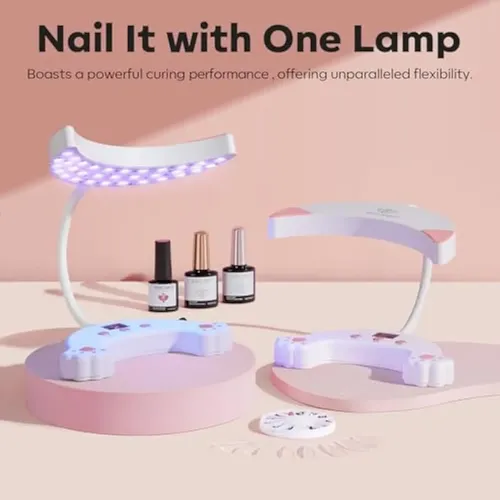 Modelones Lámpara De Uñas Led Uv, Lámpara Uv De