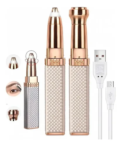Depilador 2 En 1 Facial Cejas Indolora Recargable Usb