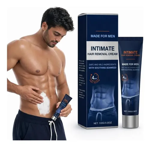 Crema Depilatoria Para Hombres Tuituii 3.53 Oz
