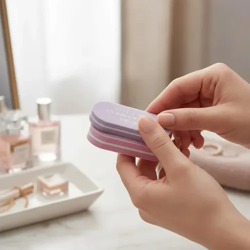 10 Limas Uñas Ovalada Sponge City Girl 100/180 100 180 Liso
