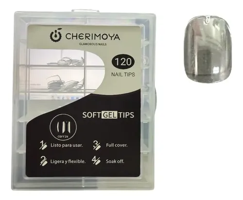 Tips Soft Gel 120pcs Cherimoya