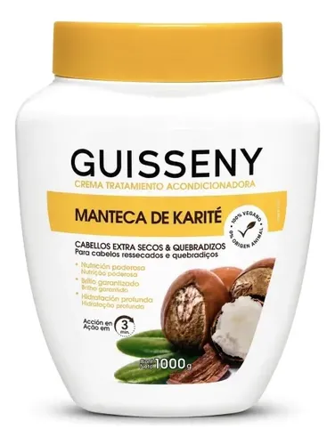 Mascara Capilar Tratamiento Manteca De Karite 1k Guisseny