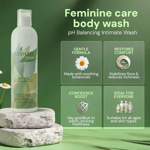 Leudine Lavado Íntimo Femenino 6.7 Oz Balance De Ph Con