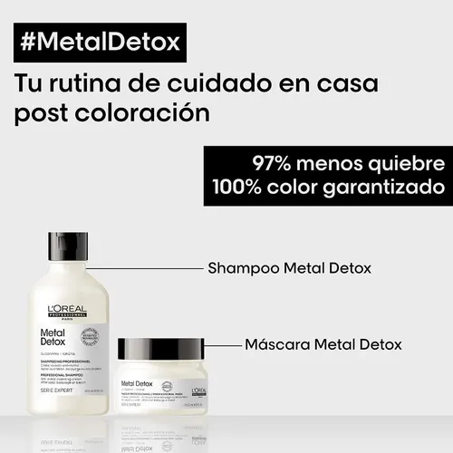 Mascara Capilar Loreal Professionnel Expert Metal Detox