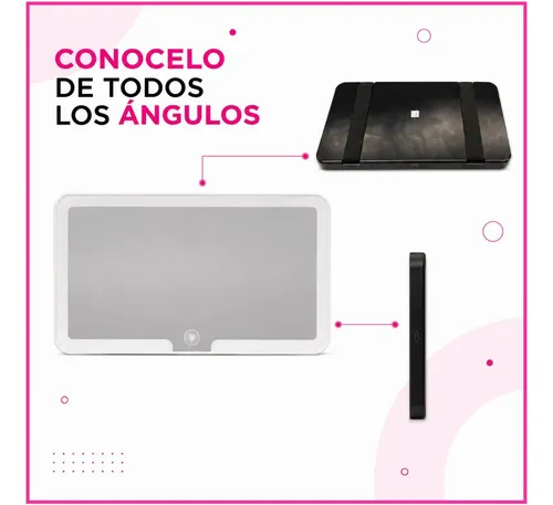 Espejo Luz Led Ajustable Para Visera De Coche Usb Ajustable