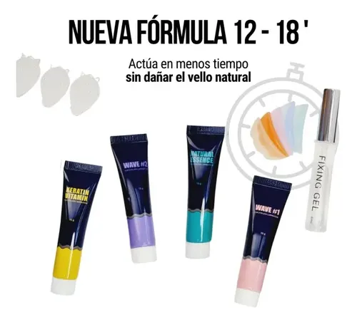 Kit Lifting Beauty Wave Neicha Color Transparente