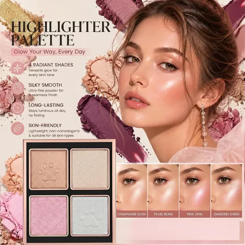 Kit De Maquillaje Todo En Uno Forseekup A – 12 Sombras, 4