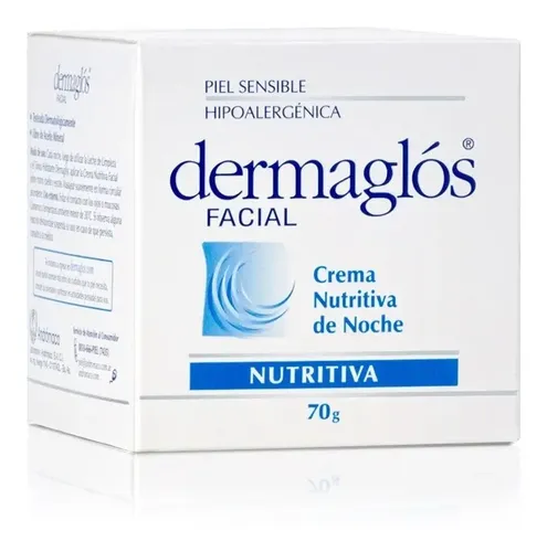 Dermaglos Crema Nutritiva De Noche Piel Normal X 70 Ml Normal Noche
