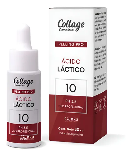 Serum Peeling Pro Ácido Láctico 10 Collage Cosmetiques Momento De Aplicación Día/noche Tipo De Piel Todo Tipo De Piel