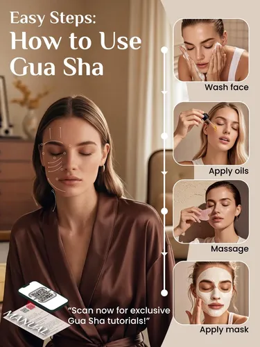 Herramientas Faciales Rena Chris Gua Sha Para Terapia De Mas