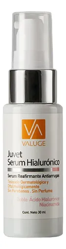 Valuge Juvet Serum Hialurónico Facial Reafirmante Antiedad