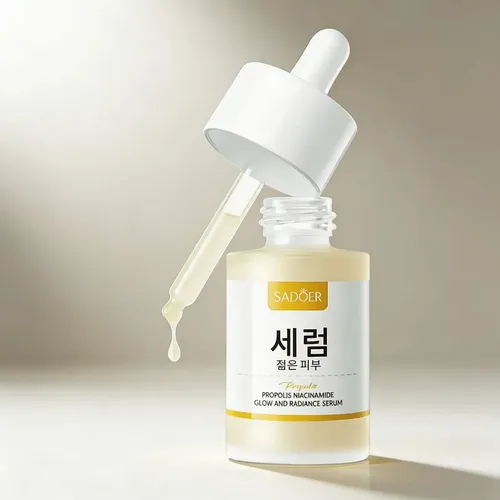 Serum Facial Iluminador Propolis + Niacinamida Sadoer 30ml Todo Tipo De Piel Día/noche
